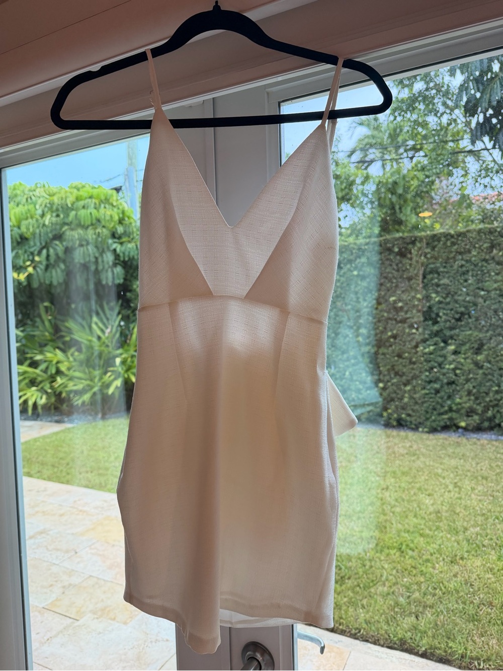 Ivory Ruffle Layered Dress - Picture 3 of 4